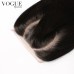 4x4  Straight O Part Lace Closure ,Brazilian Human Virgin Hair C Part Closure,Natural Color